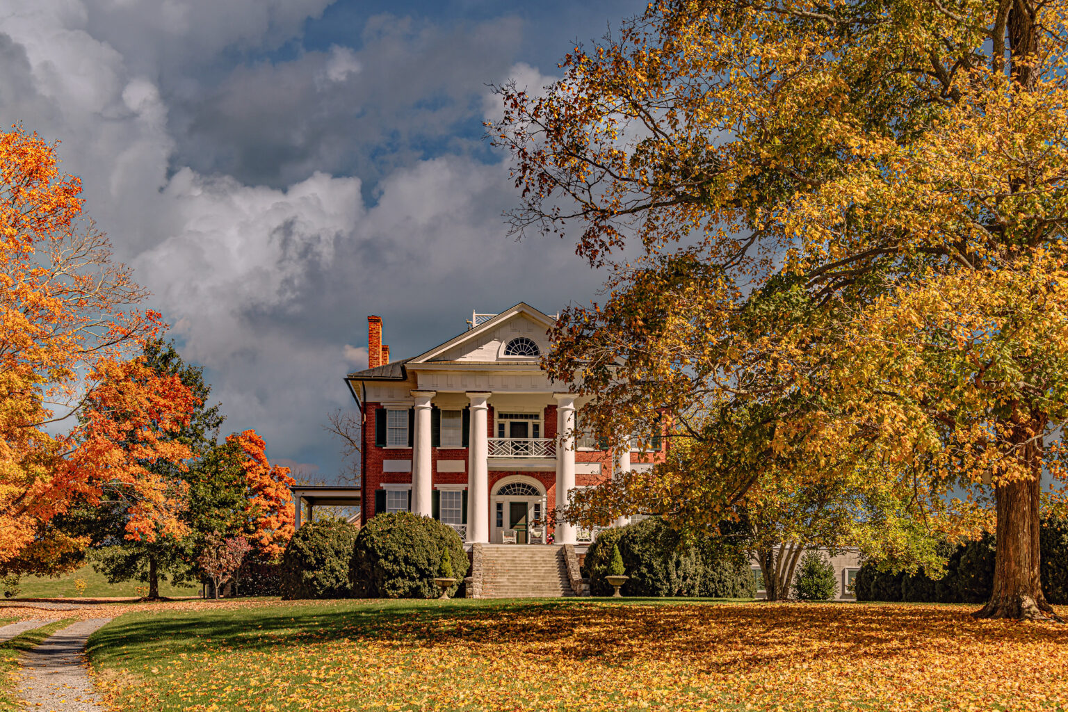 Fall Colors at Elmwood Estate